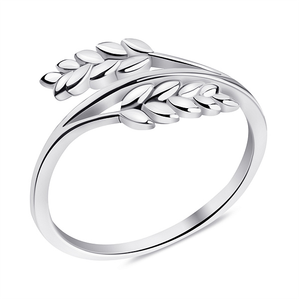 Серебряное кольцо Колоски без камней (арт. 7501/6861) – изображение 1
