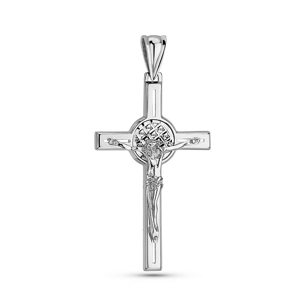 Золотой крестик с распятием (арт. 500257б) – изображение 1