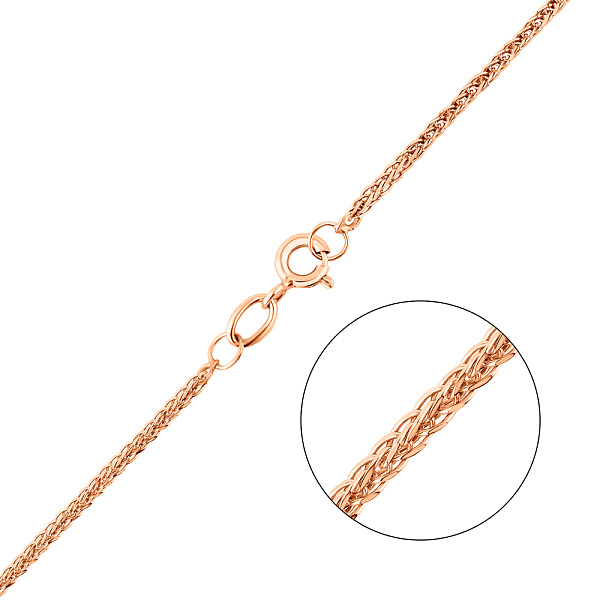 Золотая цепочка плетения Колосок (арт. ц303503) – изображение 1