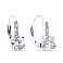 Серебряные серьги с фианитами (арт. 7502/3368) – изображение 1