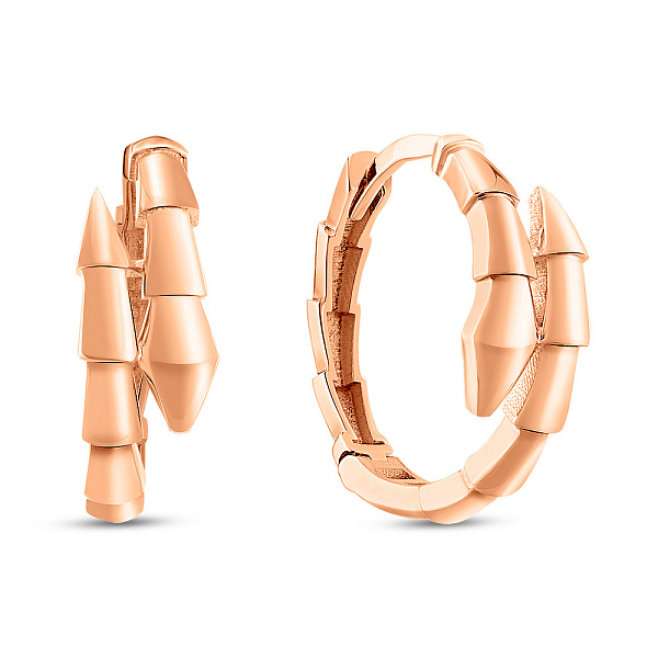 Серьги золотые Змея (арт. 1091696/20) – изображение 1