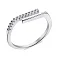 Серебряное кольцо с фианитами (арт. 7501/6875) – изображение 1