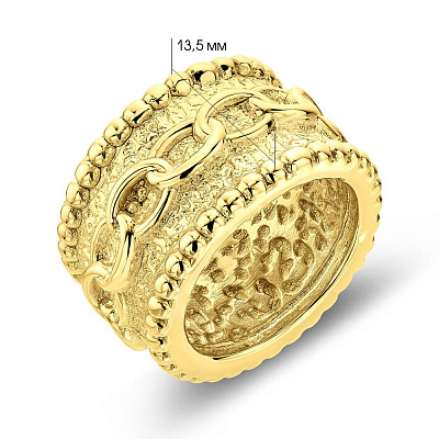 Массивное кольцо из золота Francelli  (арт. 155747ж)