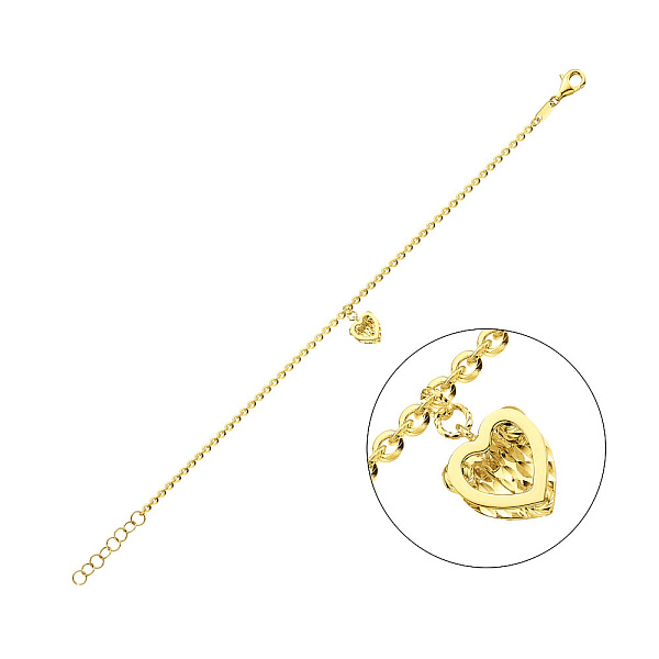 Браслет из желтого золота Francelli (арт. 326720ж) – изображение 1