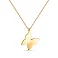 Кольє з жовтого золота "Метелик" (арт. 352087ж) – зображення 1