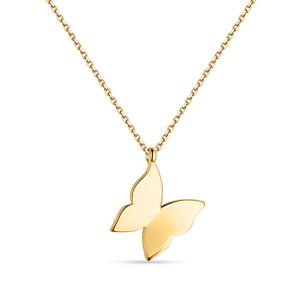 Кольє з жовтого золота "Метелик" (арт. 352087ж) – зображення 1