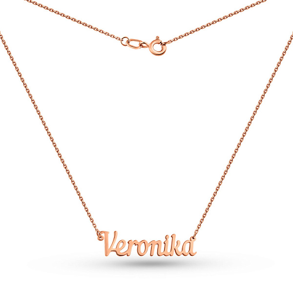 Золоте кольє Veronika (арт. 360224) – зображення 2