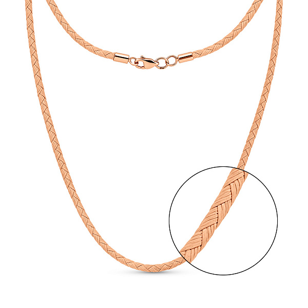 Шелковый шнурок с золотыми вставками (арт. 17202.5-10) – изображение 1