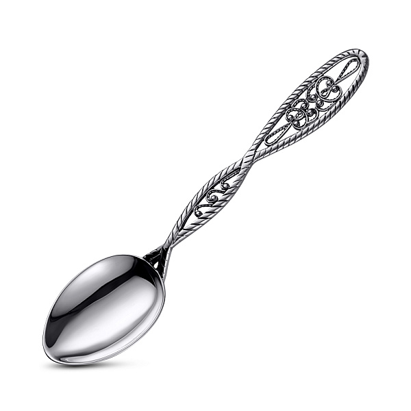 Серебряная чайная ложка (арт. 7922/8100088) – изображение 1