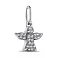 Серебряный кулон Ангел с фианитами (арт. 7503/П2Ф/1005) – изображение 1