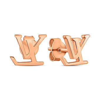 Фото Серьги из красного золота (арт. 107562/1)