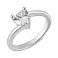 Серебряное кольцо Сердце (арт. 7501/8031) – изображение 1