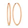Золотые серьги-кольца без камней (арт. 122011/40) – изображение 1