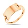 Кольцо из красного золота (арт. 154471) – изображение 1