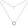 Серебряное колье с фианитами (арт. 7507/2388) – изображение 2