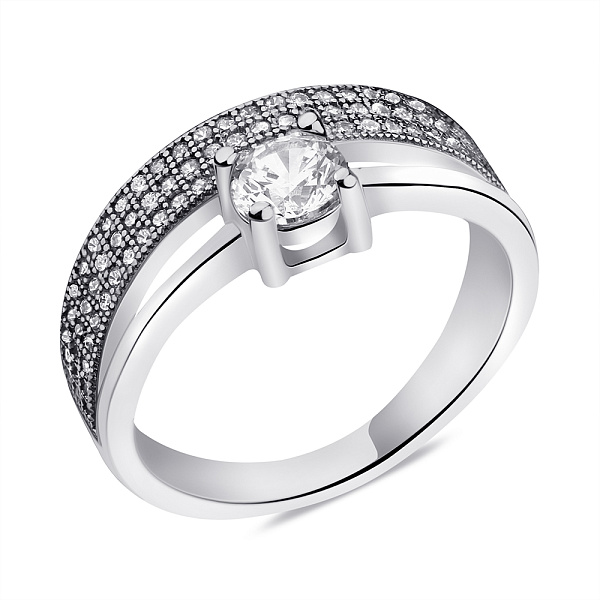 Серебряное кольцо (арт. 7501/К2Ф/225-17,5) – изображение 1