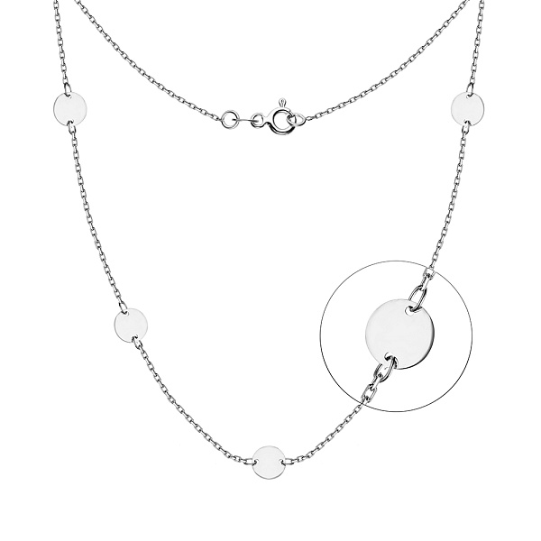 Золоте кольє Монети без каменів (арт. 351456/6б) – зображення 1