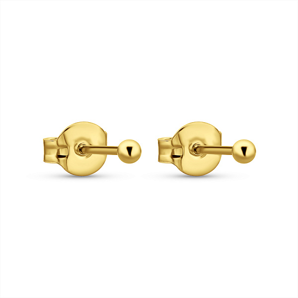 Срібні сережки-пусети (арт. 7518/7139ж) – зображення 1