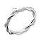 Серебряное кольцо Переплетение с фианитами (арт. 7501/5889) – изображение 2