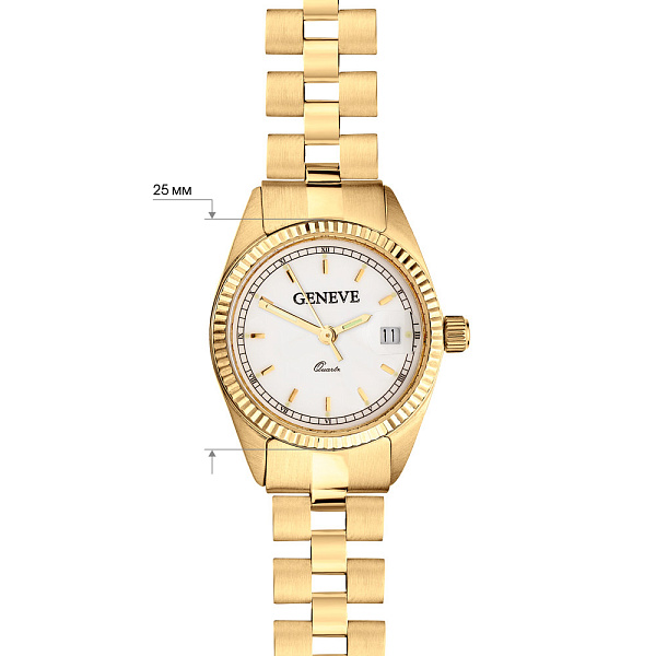 Женские классические часы из золота (арт. 260114жб) – изображение 3