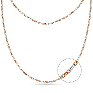 Фото Кольє з червоного і білого золота (арт. 350250кб)