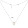 Серебряное колье с жемчужиной (арт. 7507/2685/2жб) – изображение 3