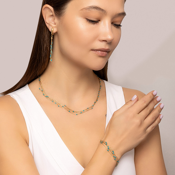 Браслет Francelli из желтого золота (арт. 325046жг) – изображение 4