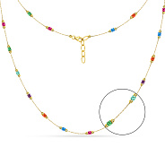 Фото Колье Francelli из желтого золота (арт. 352422жцв)