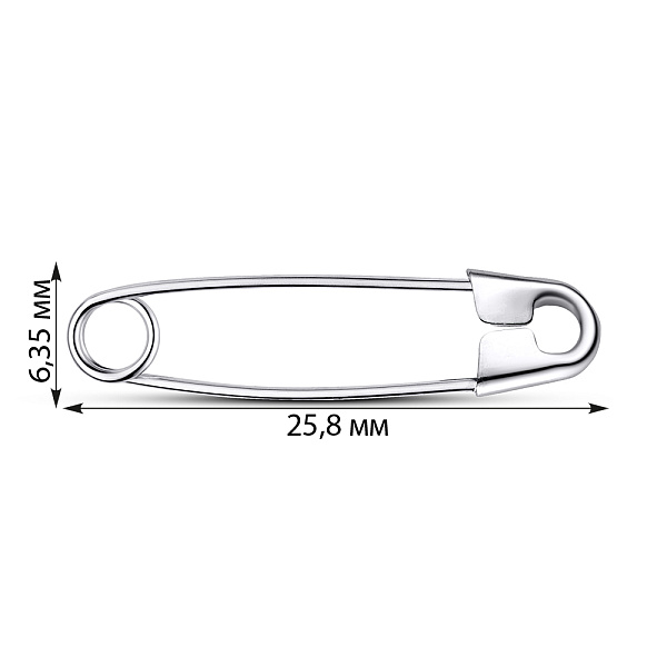 Серебряная булавка (арт. 7511/7001-р) – изображение 2