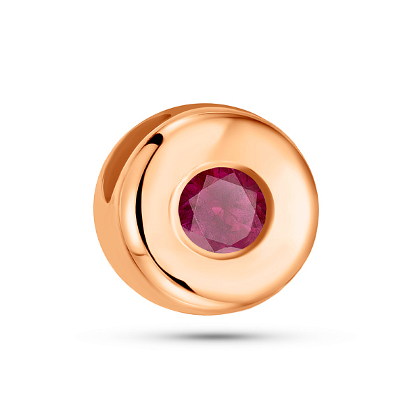 Золотой подвес с рубином (арт. 3103543201р) – изображение 1
