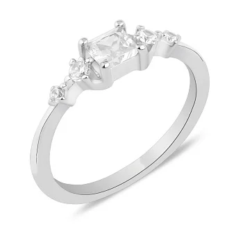 Каблучка зі срібла з фіанітами (арт. 7501/5990)