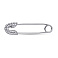 Серебряная булавка с фианитами (арт. 7511/7113р) – изображение 1