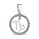 Серебряный подвес Козерог (арт. 7503/А054кзпю) – изображение 1