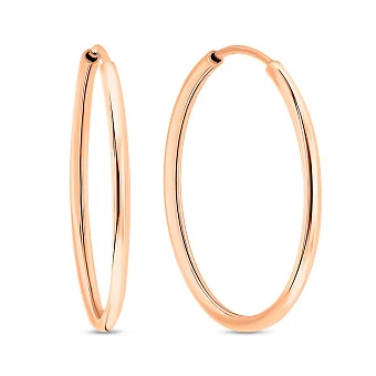 Золоті сережки-кільця (арт. 121900/20)