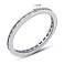Серебряное кольцо с дорожкой из фианитов (арт. 7501/8117) – изображение 2