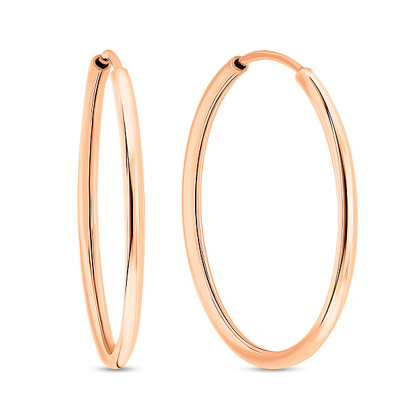 Золоті сережки-кільця (арт. 121900/20) – зображення 1