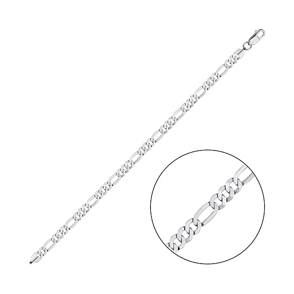 Браслет зі срібла плетіння Картьє (арт. 0316008) – зображення 1