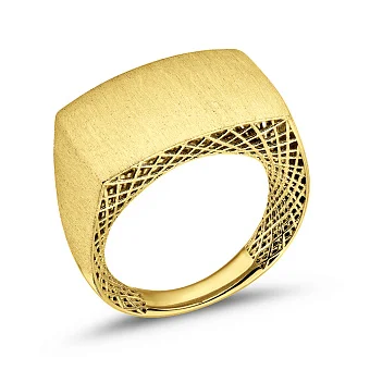 Каблучка з жовтого золота Francelli (арт. 1401025жм)