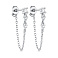 Серьги из серебра с фианитами (арт. 7518/6341) – изображение 1
