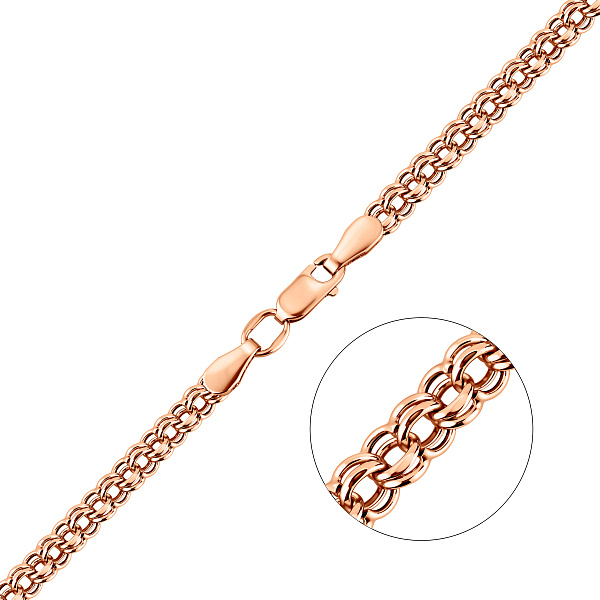 Золотая цепочка плетения Бисмарк (арт. 3003-072) – изображение 1