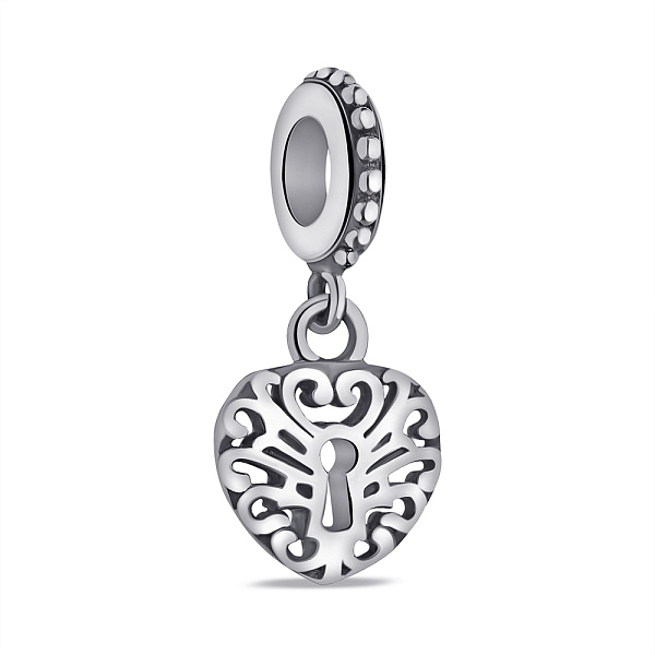 Серебряный шарм Замочек (арт. 7903/П5/796) – изображение 1