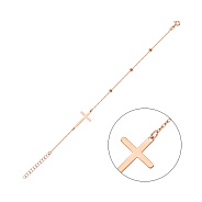 Браслет з червоного золота (арт. 326924)