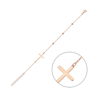 Браслет из красного золота (арт. 326924)