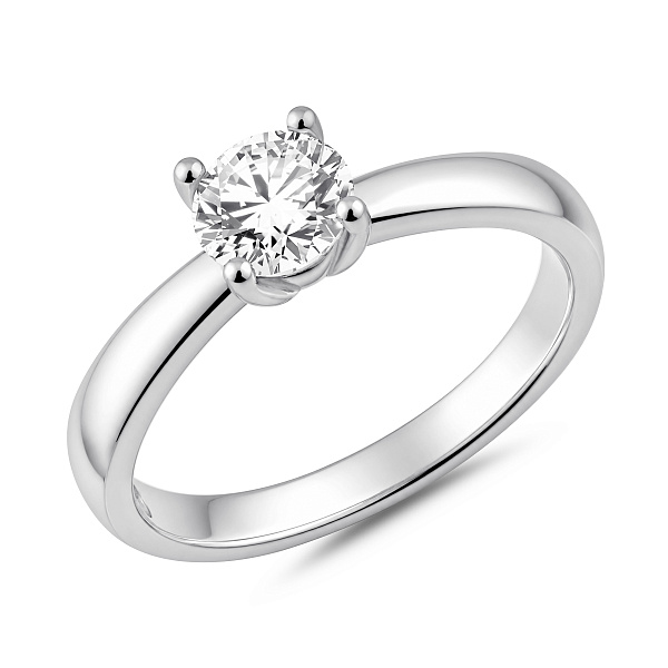 Серебряное кольцо с фианитом (арт. 7501/8884) – изображение 1