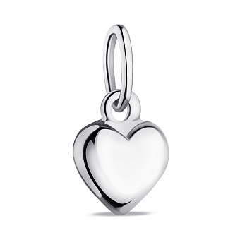 Срібний підвіс Серце (арт. 7503/8-01Р)