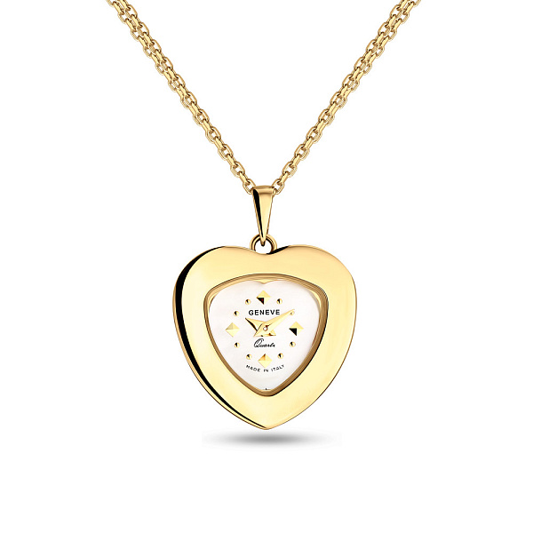 Часы-колье из желтого золота (арт. 260111ж) – изображение 2