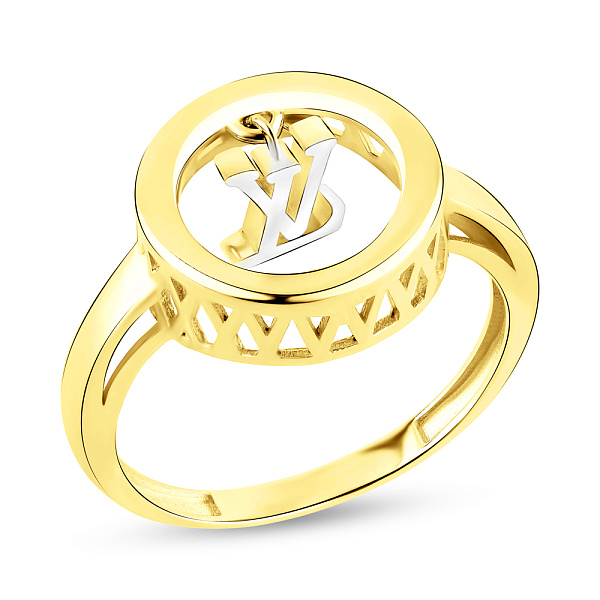 Кольцо из желтого золота (арт. 156226жр) – изображение 1