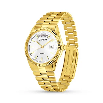 Золотий кварцовий годинник (арт. 260188жб)