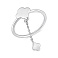 Серебряное кольцо Клевер (арт. 7501/2325) – изображение 1