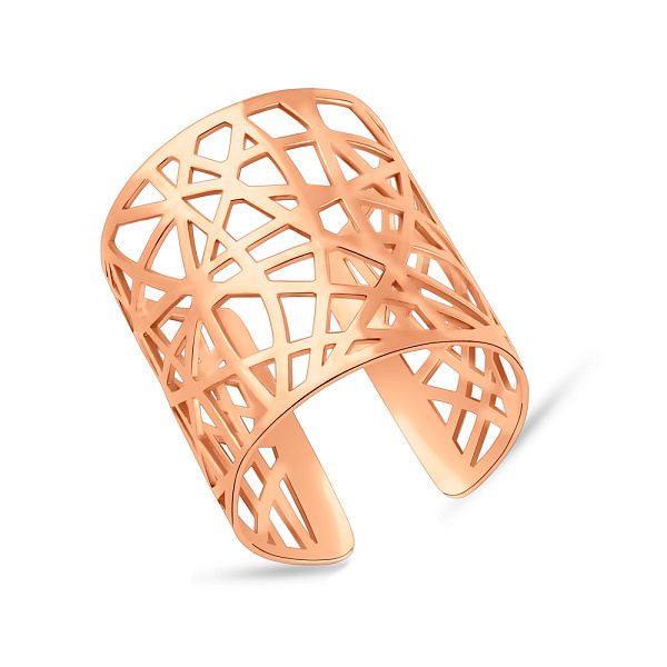 Широка золота каблучка (арт. 141239) – зображення 1